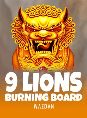 9 Lions Burning Board