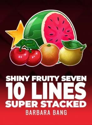 Shiny Fruity Seven 10 Lines Super Stacked