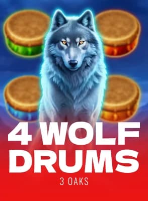 4 Wolf Drums