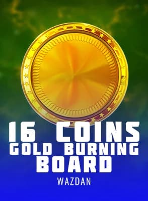 16 Coins Gold Burning Board