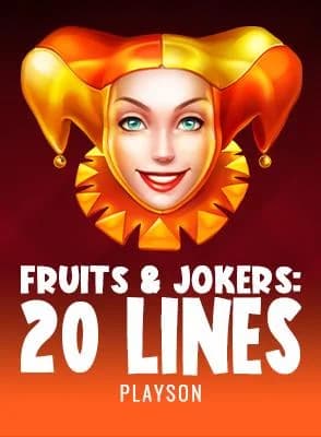 Fruits & Jokers: 20 lines