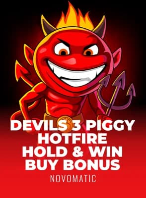 Devils 3 Piggy Hotfire Hold & Win Buy Bonus