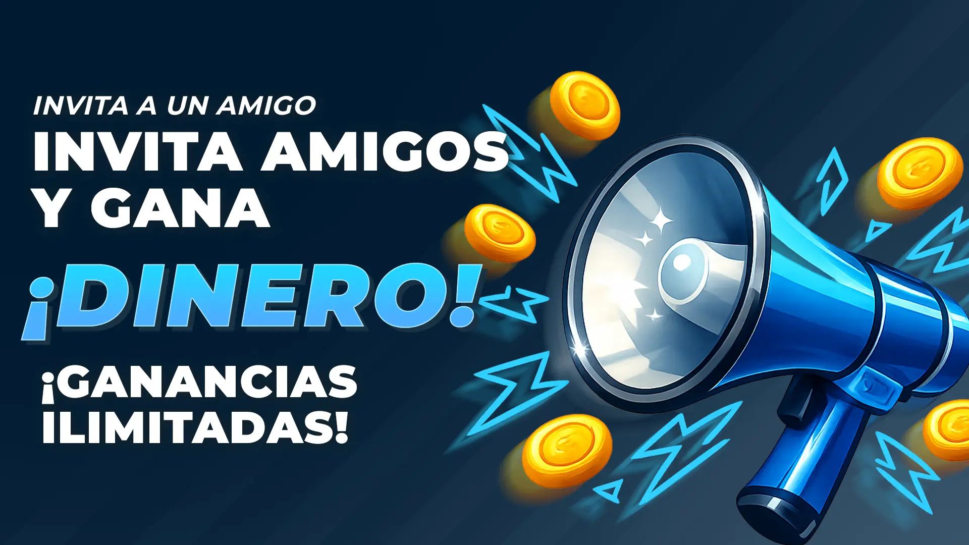 Recomienda a tus amigos y gana dinero real