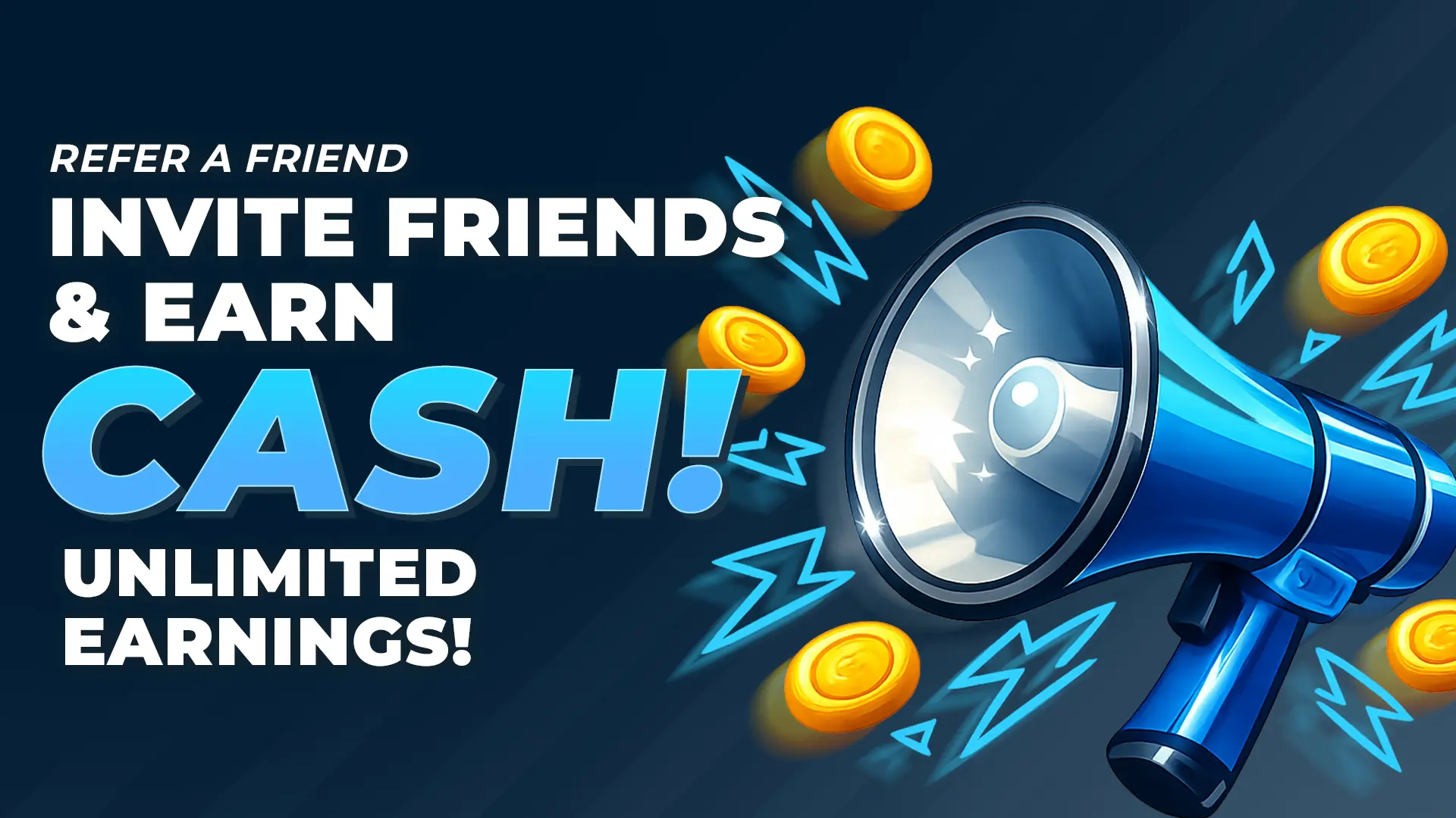 Refer friends for real money